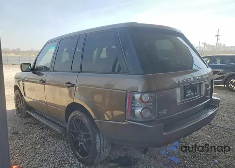2011 Land Rover Range Rover Hse Luxury from USA, damaged, VIN SALMF1E48BA353027